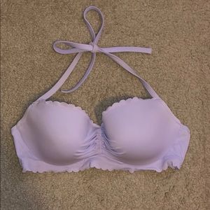 VS Lilac Bikini Top w/ Scallop detail